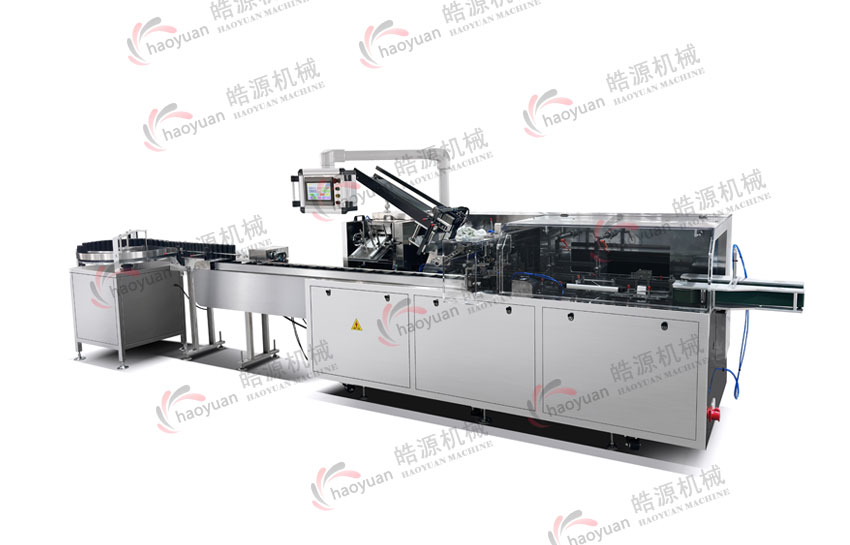 瓶裝理料盤聯(lián)機(jī)裝盒機(jī)